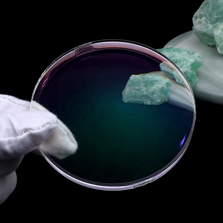 HIgh index 1.74 ASP UV400 Superhydrophobic shmc coating lens manufactory single vision ophthalmic lenses