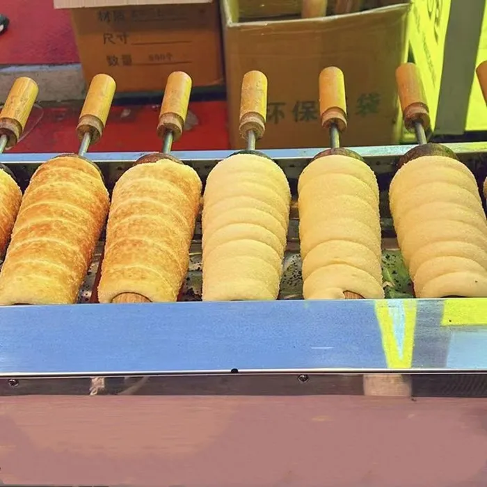 Лидер продаж печь для выпечки в дымоходе/машина приготовления kurtos kalacs закусок