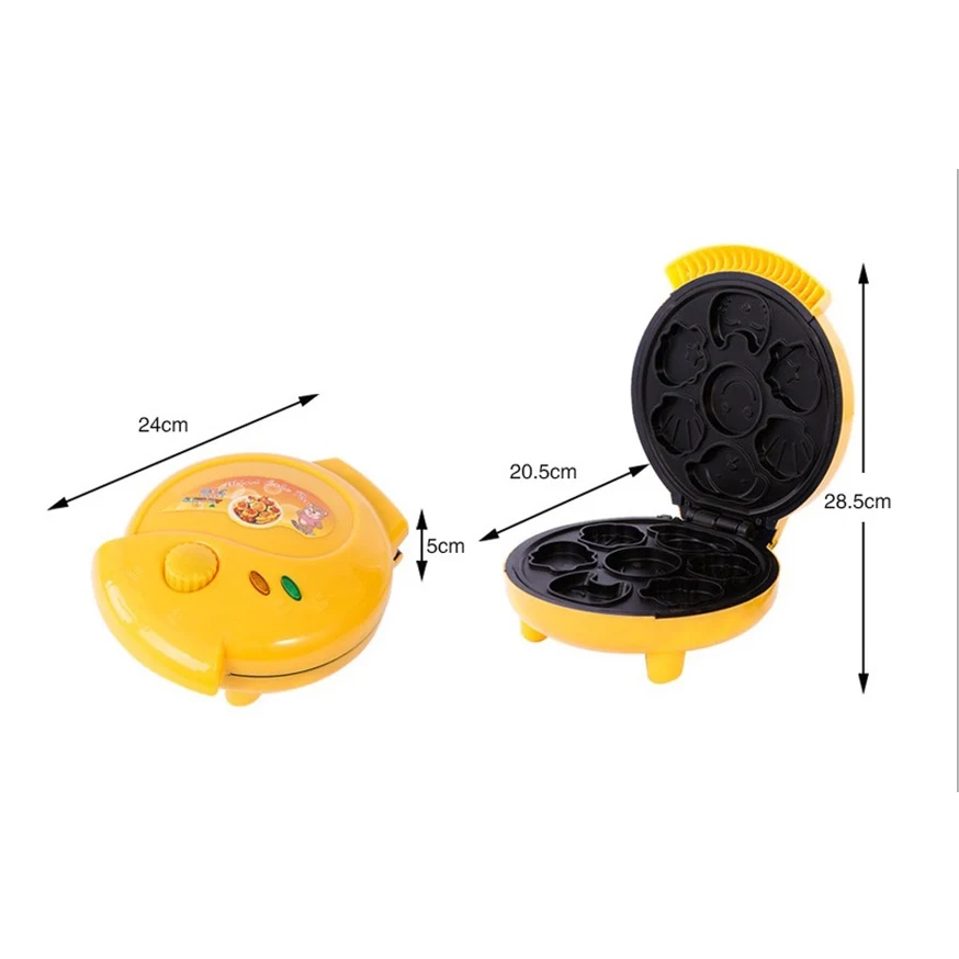 Hot Sell Mini Cake Waffle Maker Iron Health Bbq Grill Pop Octopus Ball Donut Bubble Egg Waffle Maker