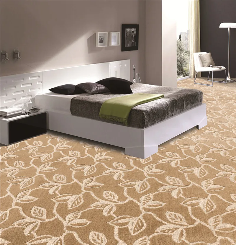 Customized Tufted Carpets Industrial Carpet Tiles for Commercial Spaces Oriental Design Broadloom Wall-to-wall Carpet