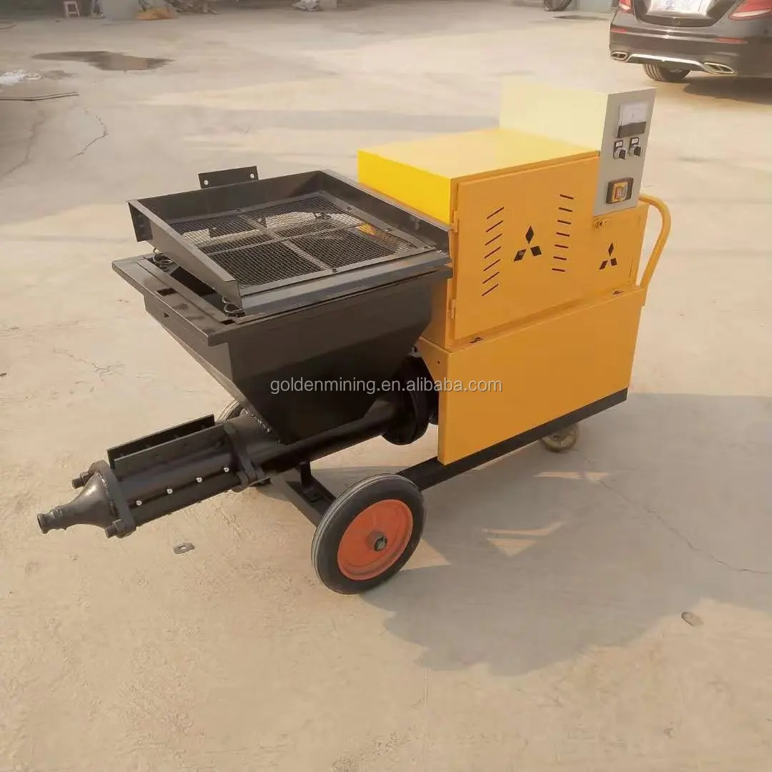 Factory Price Motar Cement Putty Spraying Machine Wall Construction Tools