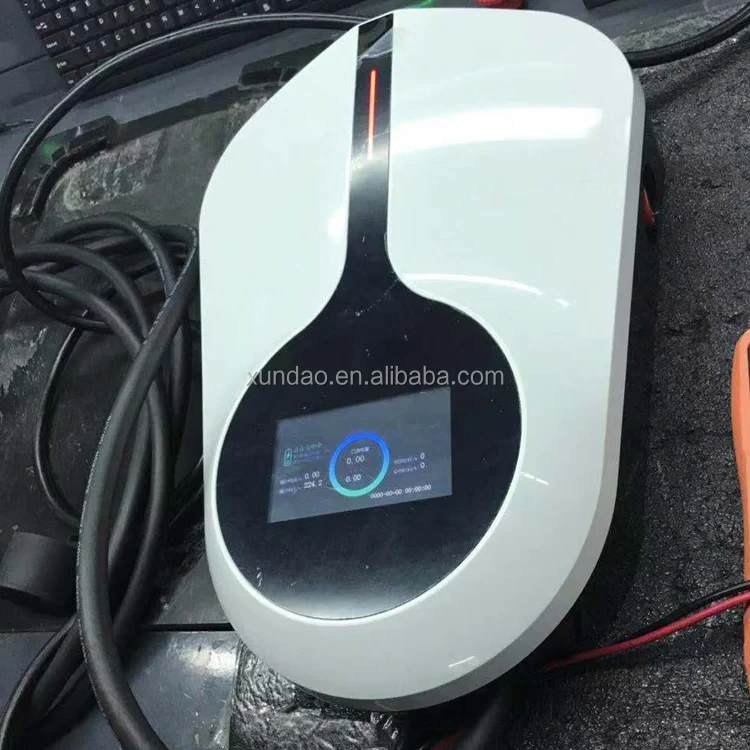 
Xundao hot sale 3 phase ev charger wallbox 11kW 22kW 380V type 2 