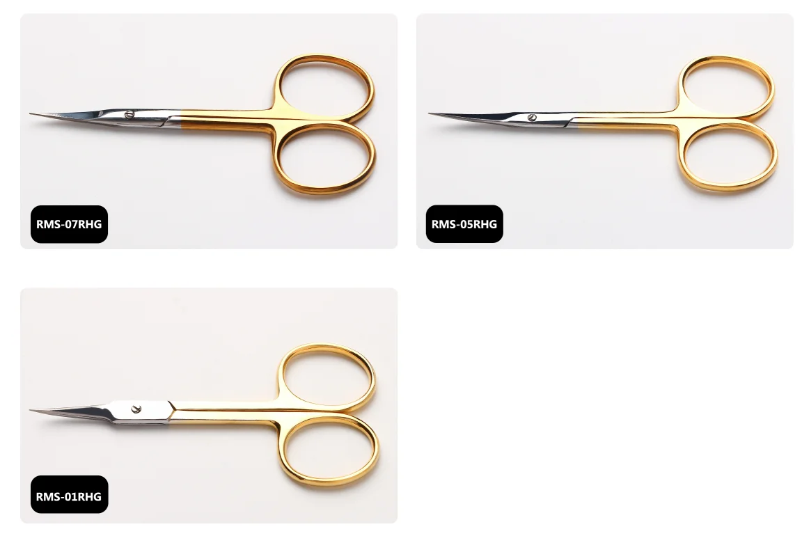 Best Manicure Nail Shear Cuticle Scissors Curved Cutting Surface Russian Manicure Scissors
