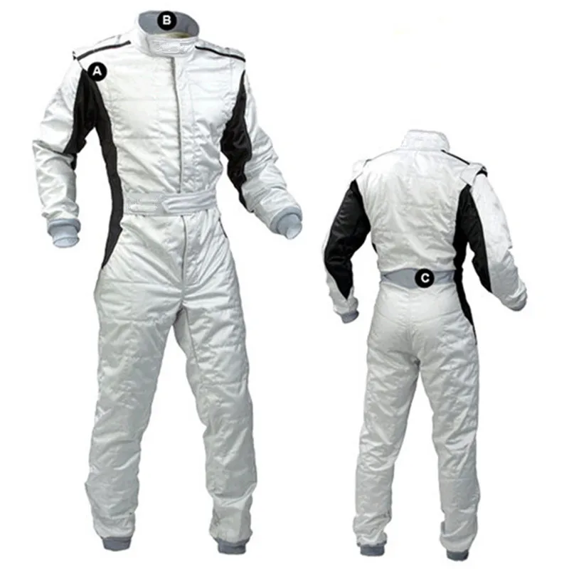 Customize Karting Racing Suits F1 Motocross Racing Car Club Of Double Layers Waterproof Combo Motocross Clothes Men Woman