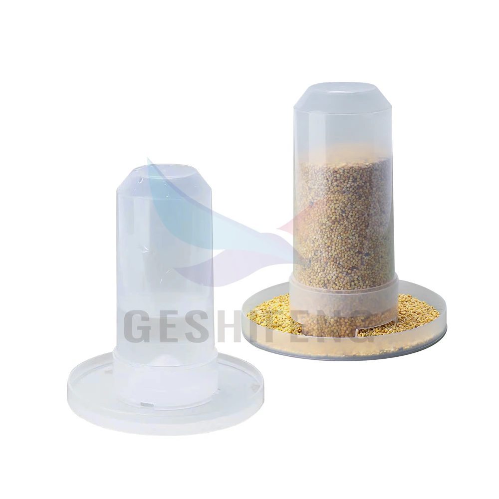Automatic Bird Drinker Feeder Dual-purpose Parrot Drinker Portable Drinking Pot For Birds
