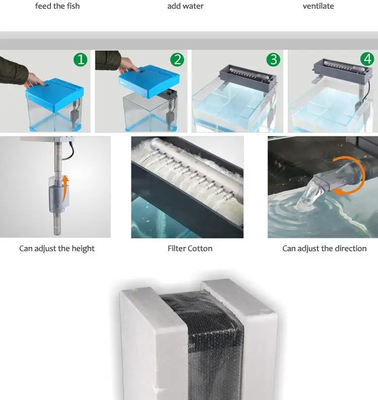 sunsun small 300 gallon aquarium for sale