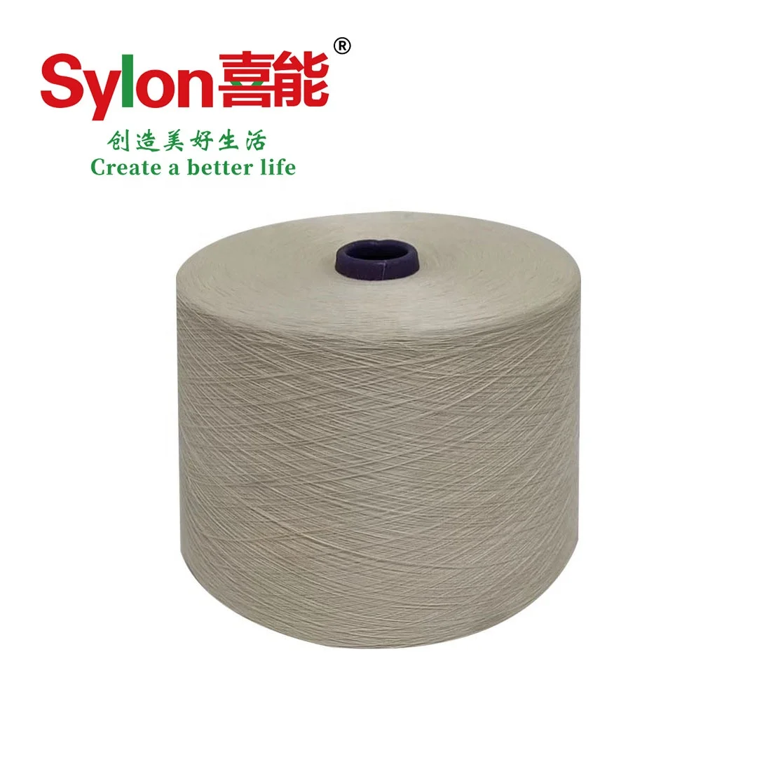 Factory direct sales large in stock comfortable soybean fiber yarn 32S 40S for wevaing