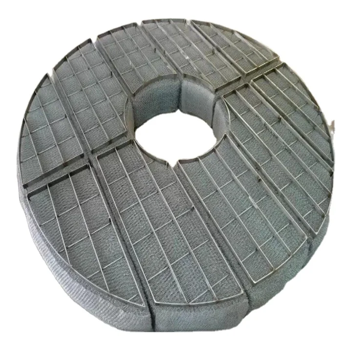 Химическое промышленное двухколоночный и газ сепарации б/у Проволочной Сетки Pad