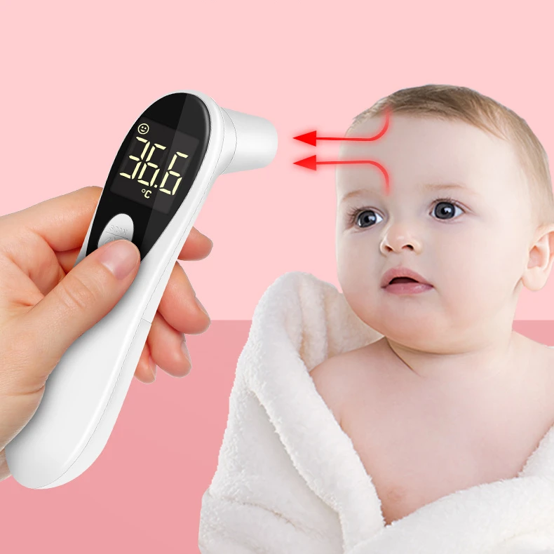 Easy scan ifever fever temperature medical infrared digital forehead ear thermometer for baby