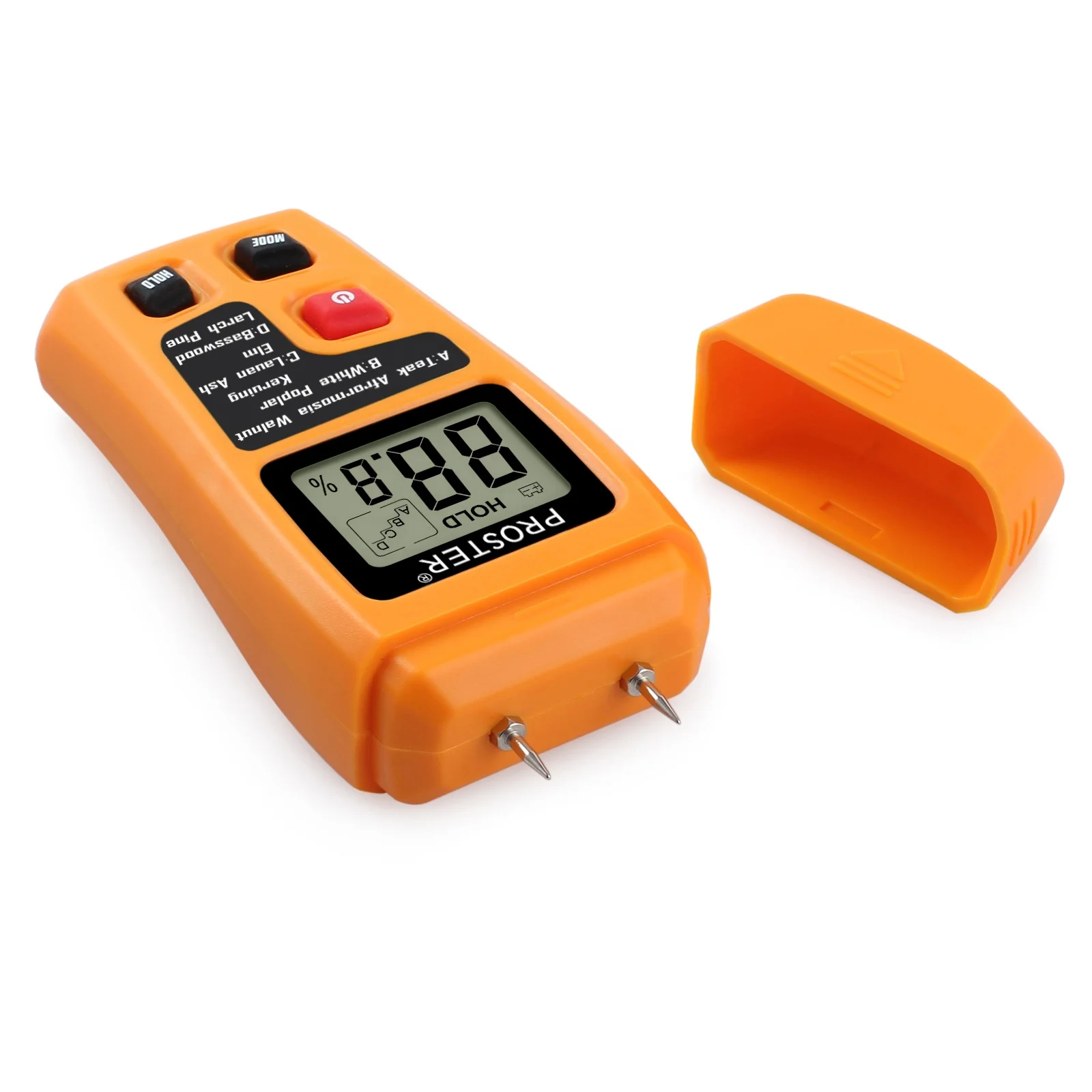 Digital Wood Moisture Meter Suitable for measuring the moisture content of wood, bamboo, cotton, tobacco, paper, herbs