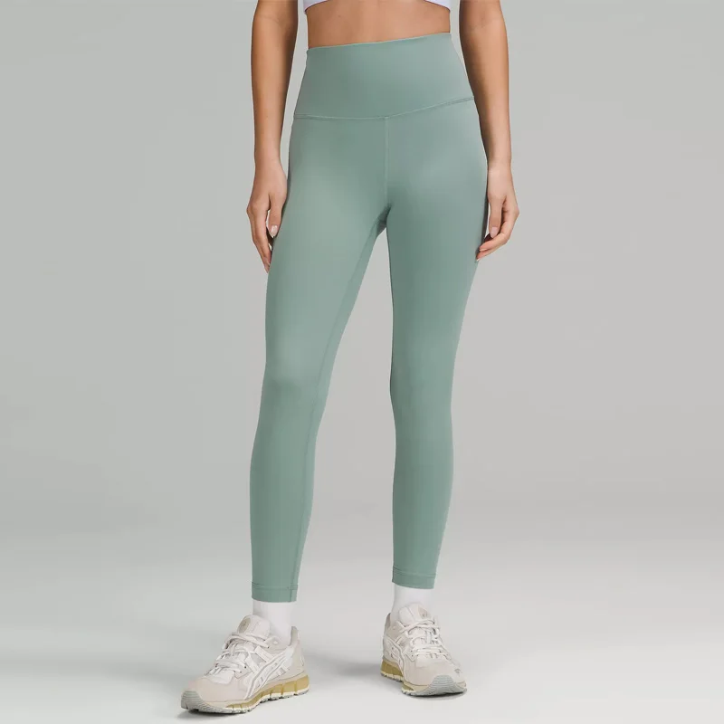 High Quality Drawstring Leggings 76 Nylon 24 lycra Gym Wear Sport Leggings Fitness Lycra Tights for Women