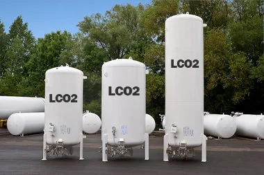 Вакуумная мощность адиабатическая жидкость СО2 бак для пищевой промышленности