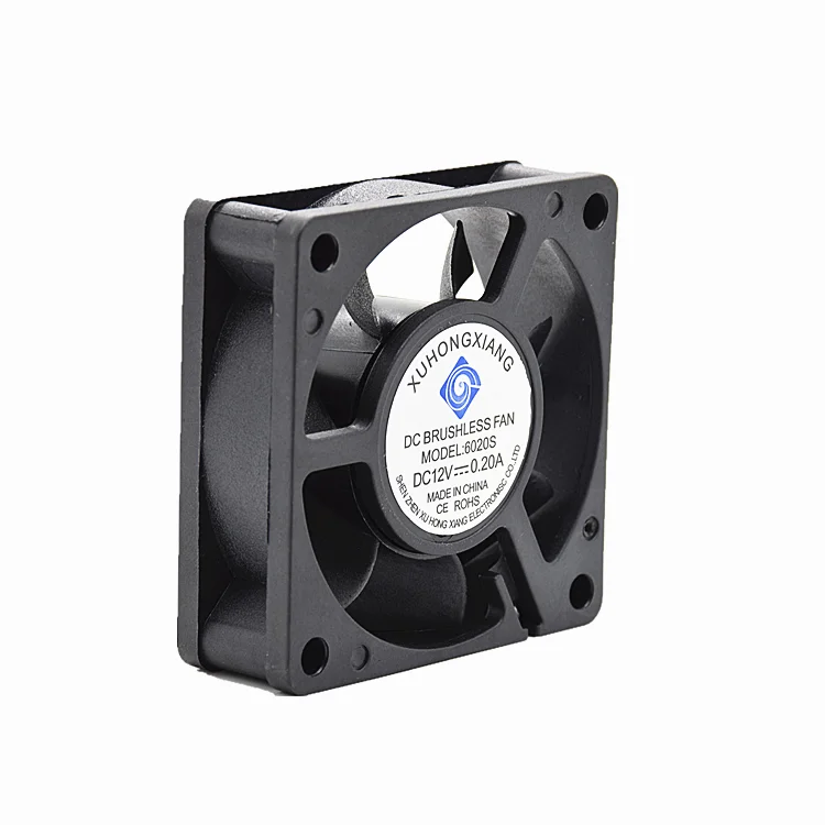 12 Volt Fan Motor Cooling Fan Cpu Dc Axial Brushless Fan Black Plastic FREE Standing 12v 1 Year for Sleeve Bearing Copper Motor