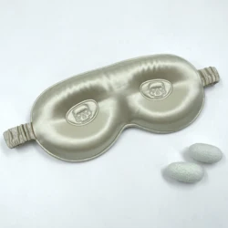 Шелковая маска для сна, с 3D-дизайном, 100%