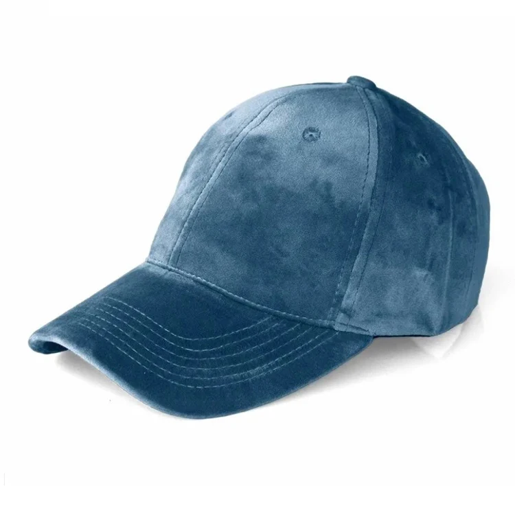 
Sales Plain Hats Manufacture Blank Velvet Dad Hats,Custom Embroidery Velvet Hats 