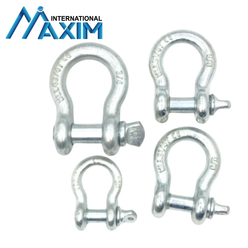 G-209 Galvanized Alloy Steel Screw Pin Anchor Shackle