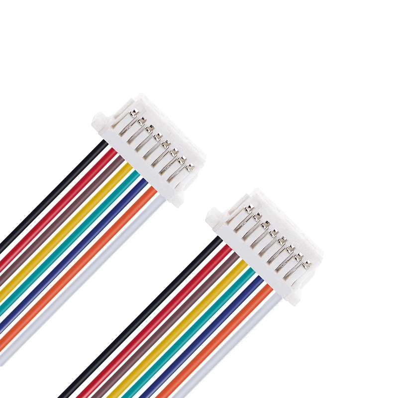 SHR-08V-S-B 8 Pin 1.0mm Pitch Plastic Connector Wire Harness JST SH custom cable assembly