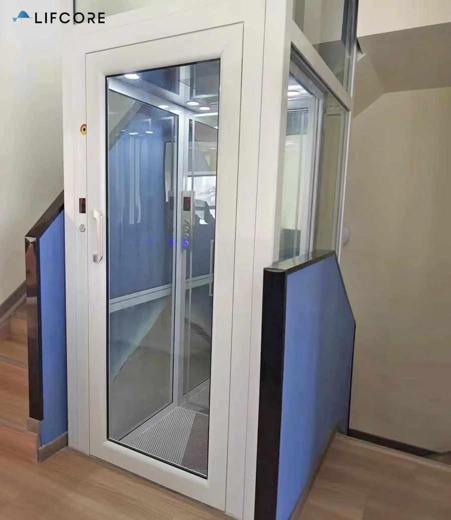 Cheap residential passenger elevator hydraulic small home lifts for person