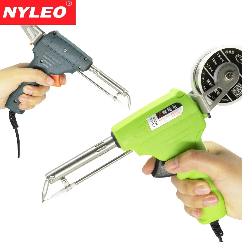 NYLEO Welding Soldering gun 220V 60W 50Hz/60HZ Automatically Send Tin Electric Soldering Iron