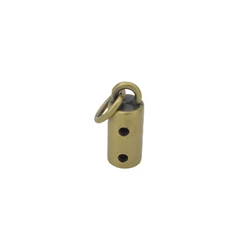 Factory Direct Sale Custom Zinc Alloy Stopper Garments Accessories Lock Cord String End