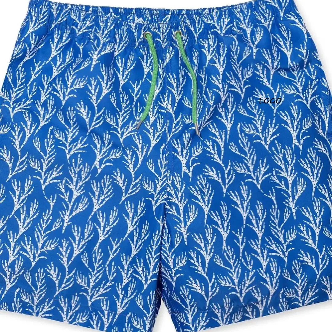 Custom logo wholesale high quality breathable soft Beach Shorts Swim Trunks Quick Dry for men