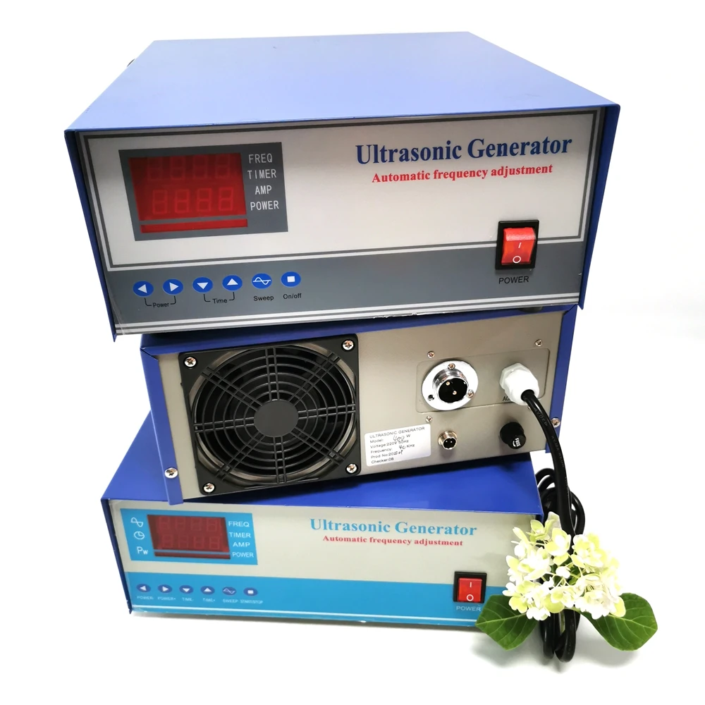 300w-3000w Sweep Digital Ultrasonic Sound Generator Kit For Driving Cleaning Transducer Box