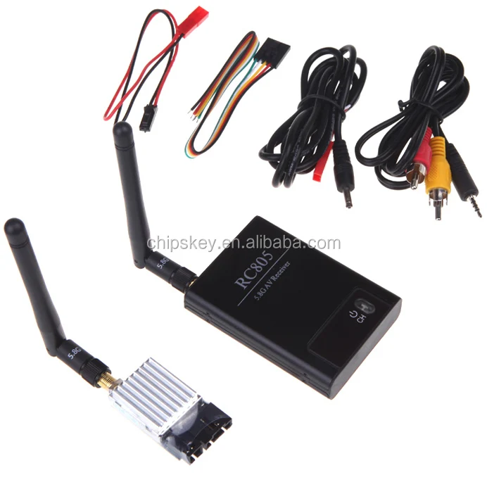 Boscam 5.8GHZ FPV 200mW 2KM AV Wireless TS351+RC805 Kit5.8G RC Multicopter DJI RM335 Remote Control Toys