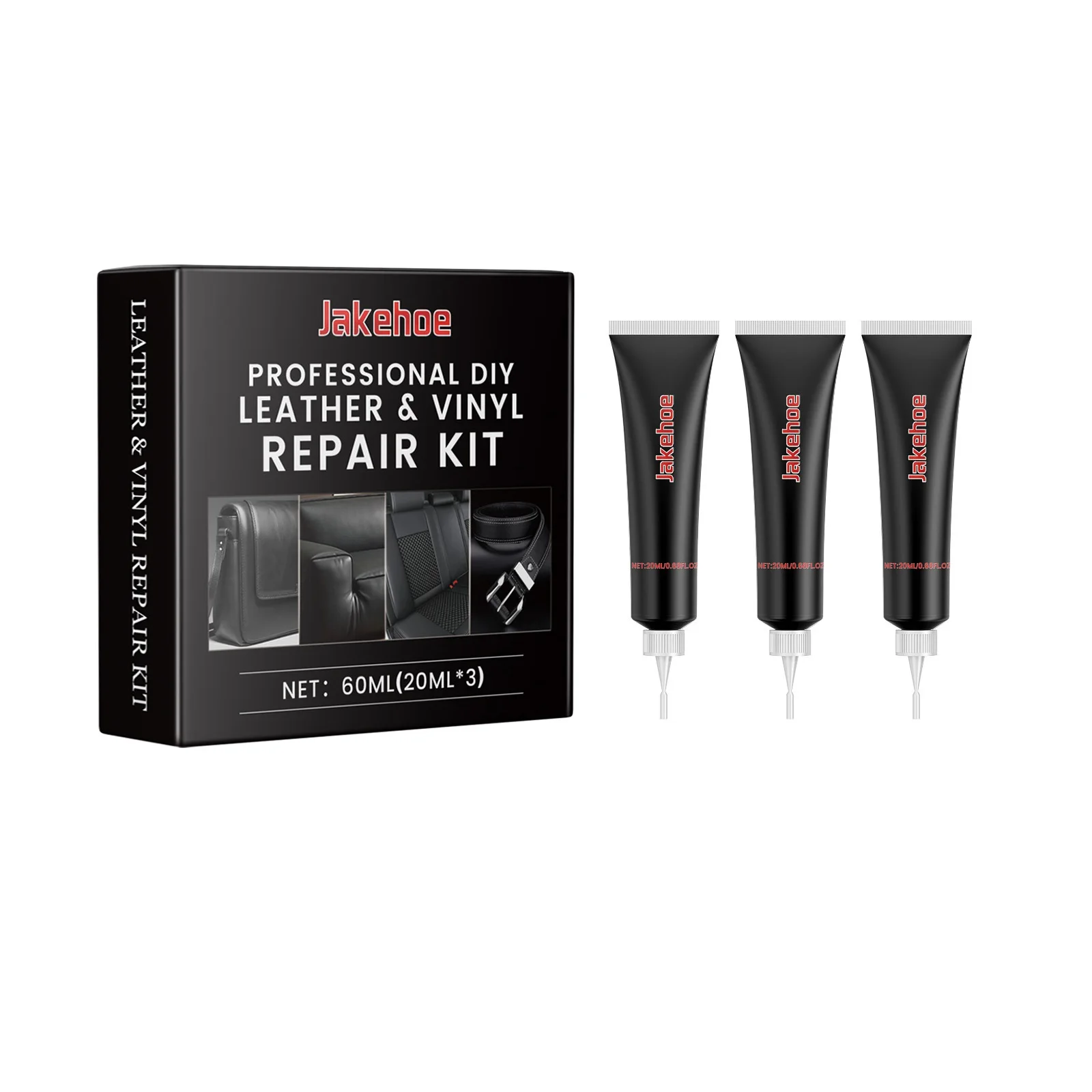 Black leather repair kit furniture sofa seat car interior leather cleaning renovation repair paste