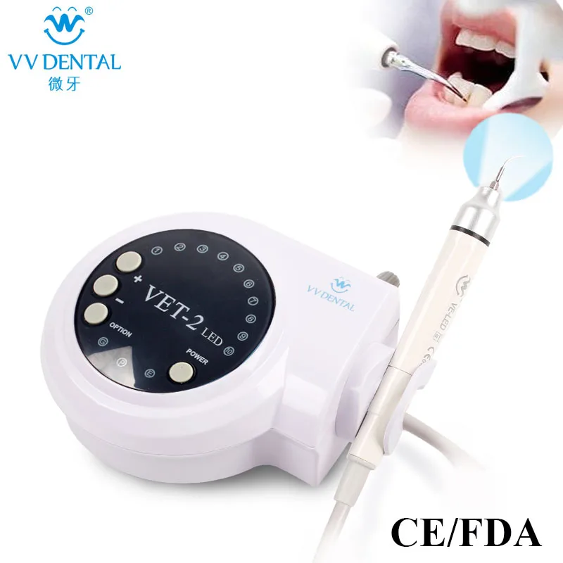  Горячая Распродажа совместимый woodpecker ems VET-2-LED сертификат CE стоматологическое оборудование пьезо светодиодный Ультразвуковой скалер с