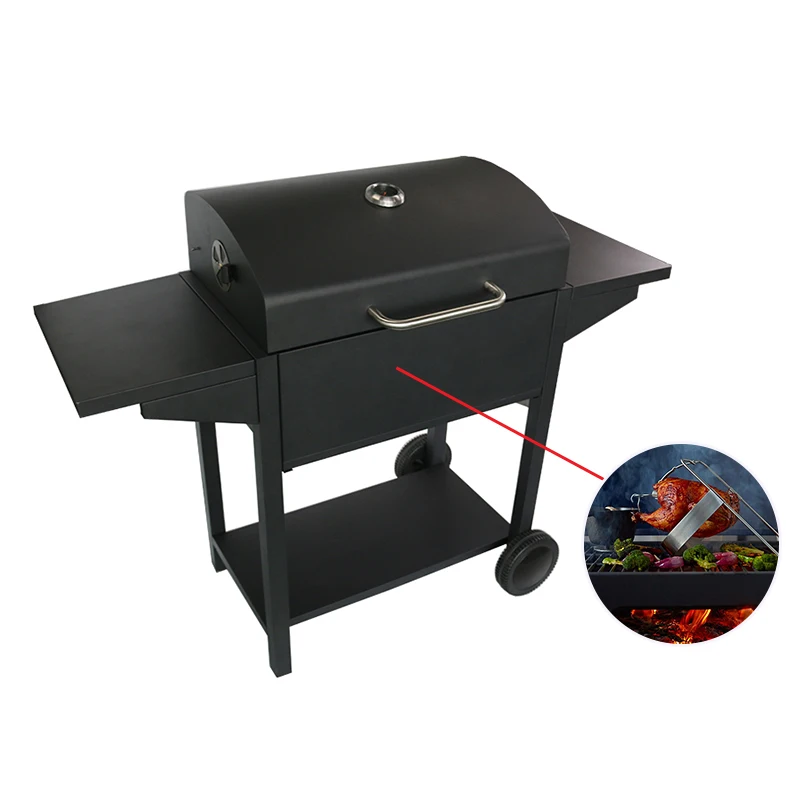 
Outdoor garden smoker bbq charcoal parrilla barbacoa carbon bbq grills 