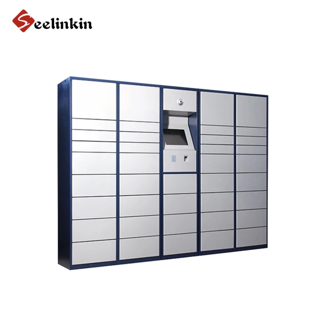 24X7 self service vending machine waterproof Customized smart locker size parcel delivery kiosk