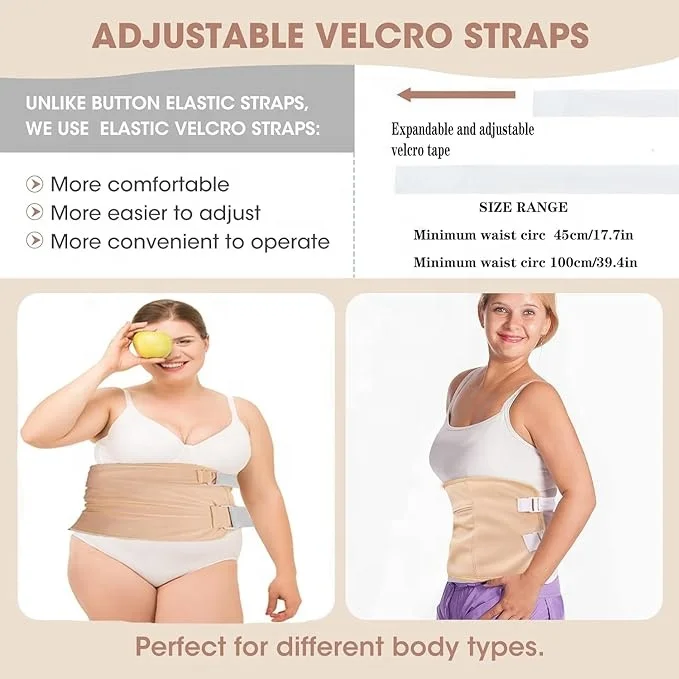 Best sales 2023 new products castor oil self adhesive patches with Adjustable Strap and Pocket for Liver Detox