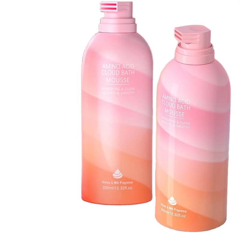 
Новый дизайн, душевая лейка для мыши, гель-мусс для душа, 350 мл 