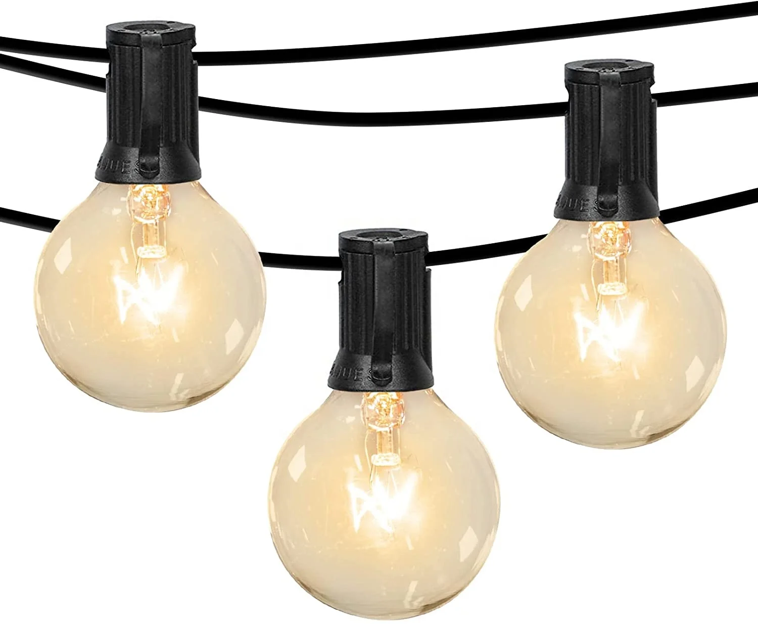 12.5M 30 lights outdoor Addison G40 incandescent Tavern dazzle lights  30+3P romenade deck decorative string