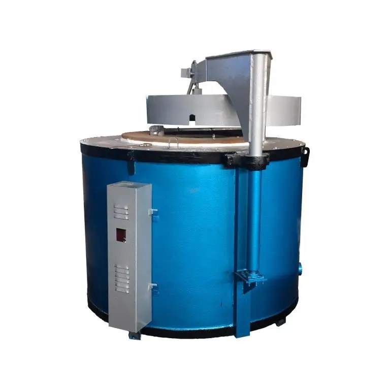 COOLDO  Hydraulic tilting  aluminum copper zinc tin melting furnace manufacturers