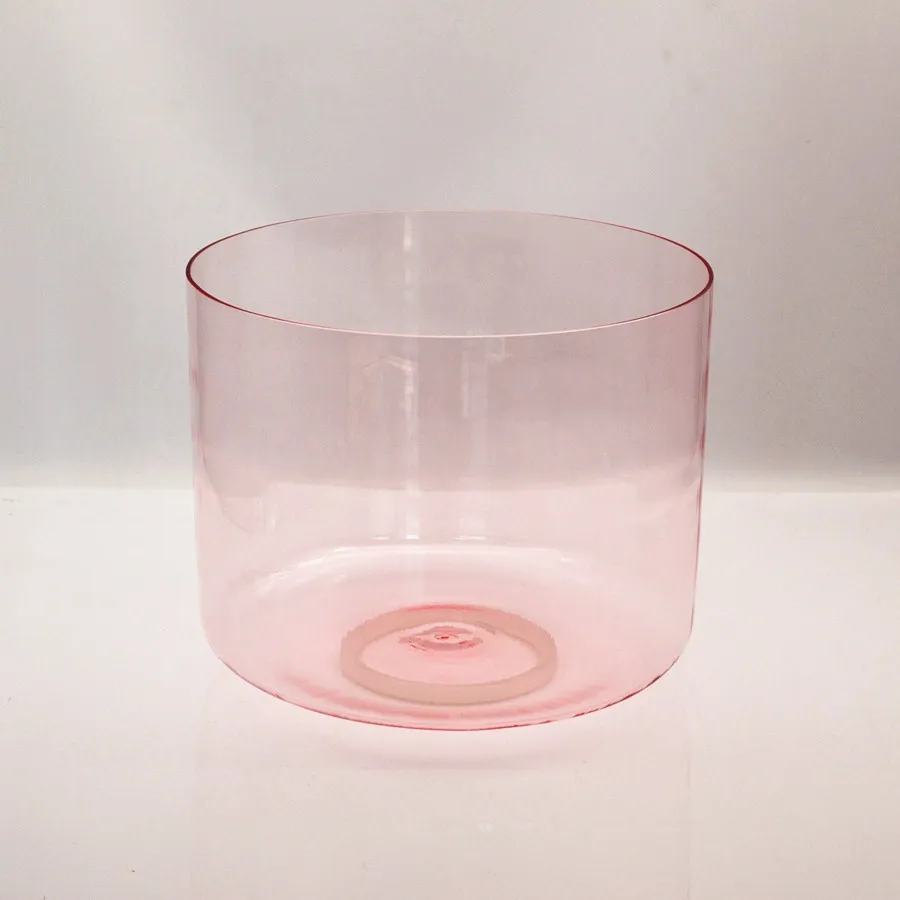 HF Pink Rose Crystal Singing Bowl