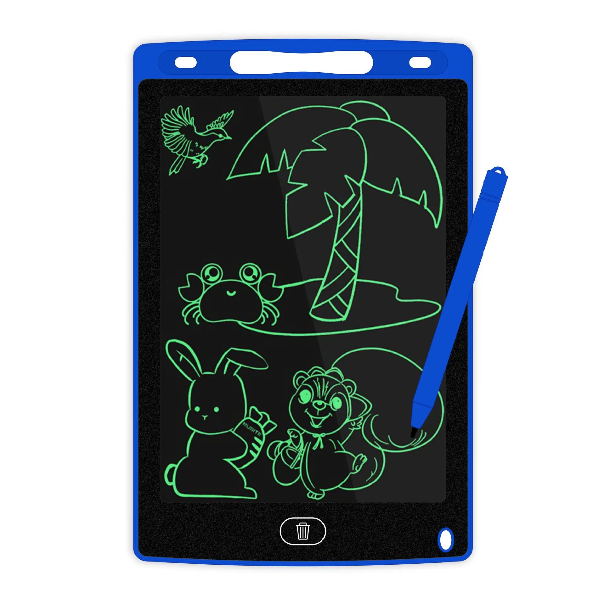 Rechargeable 8.5 Inch Lcd Reusable Kids Writing Tablets  Doodle Board for Preschool Learning Toys Christmas Birthday Gift