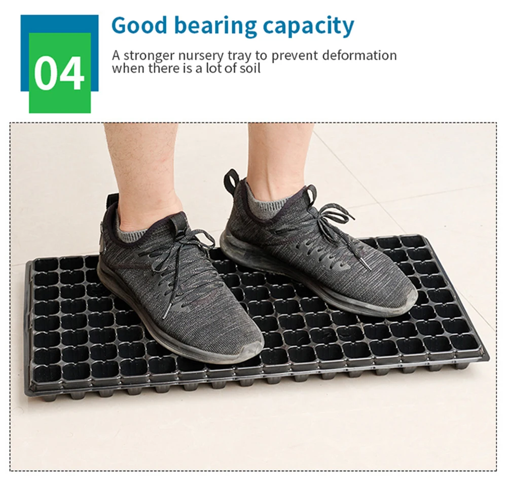JYJH 60g 300PCS Amazon Hot sale Factory Wholesale Pvc Material Plant Seedling Nursery Tray For Vegetable Seeds Propagation