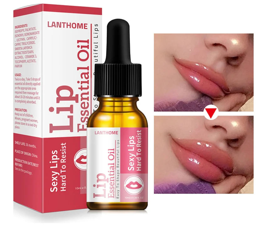 Private label cosmetics makeup lip plumper moisturizing oil lip gloss lip enhance oil