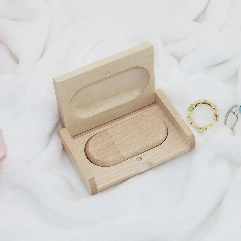 Usb флеш-накопитель с логотипом на заказ креативный из кленового дерева коробкой 8 ГБ 16 32
