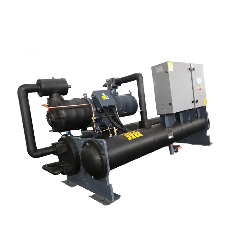Air-Cooled Screw Water Chiller Liquid Industrial  Cooling System Air Cooled Screw Water Chiller