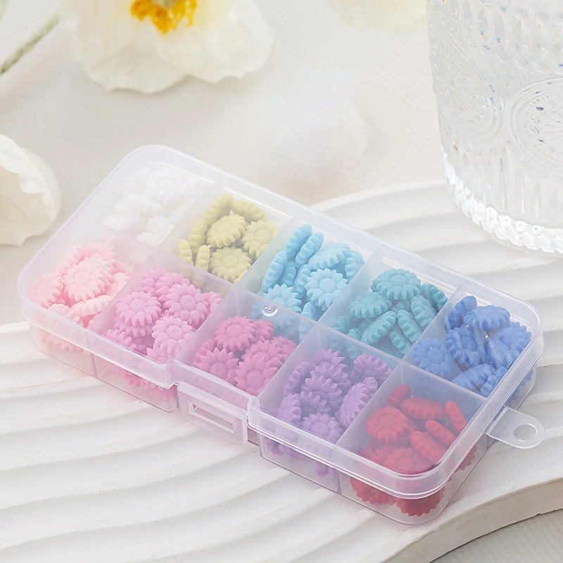 180pc Vintage Sunflower Wax Sticker Scrapbooking Material DIY Crafts Wedding Wax Seal Set Sealing Wax Beads Boxed