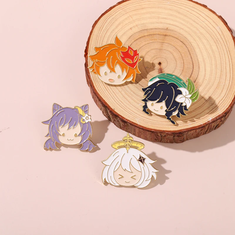 Wholesale No Minimum Metal Pins Supplier Anime Soft Enamel Pin Lapel Badge Manufacturer Custom Enamel Pin