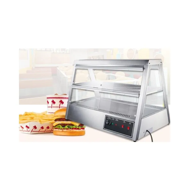 Catering Equipment Countertop hot food warmer Showcase beautiful food warmer display