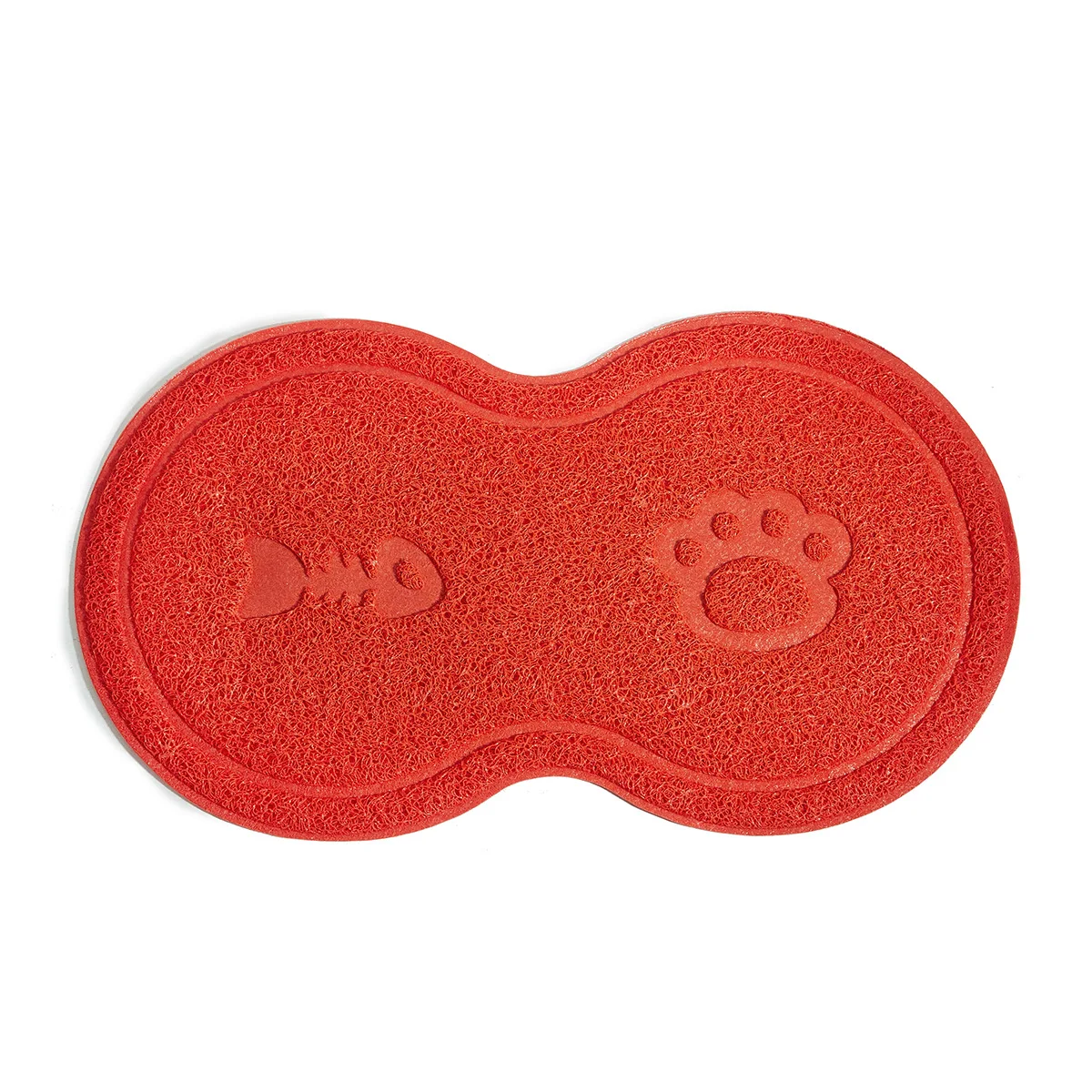 Cat Toilet Mat 8-Shaped Waterproof Non-Slip Cat Litter Box Mat Pet Pad Pvc Cat Toilet Mat