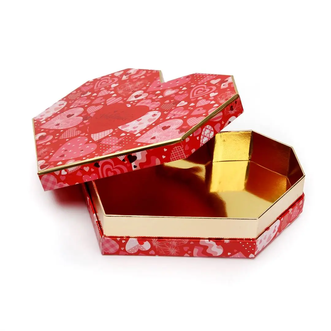 Custom Red With Lid And Foam Insert Luxury Skincare Magnetic Gift Box For Cosmetic Packaging