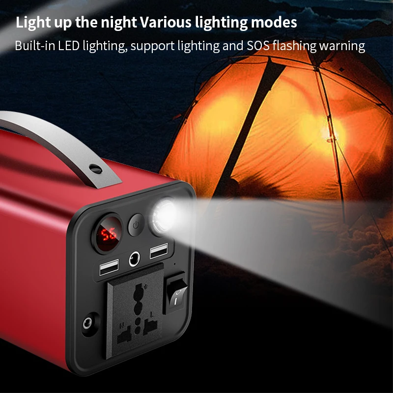 China Wholesale Mobile 220V Lifepo4 Battery Portable Power Station Charging 3.0 Dual Usb Laptop Power Station