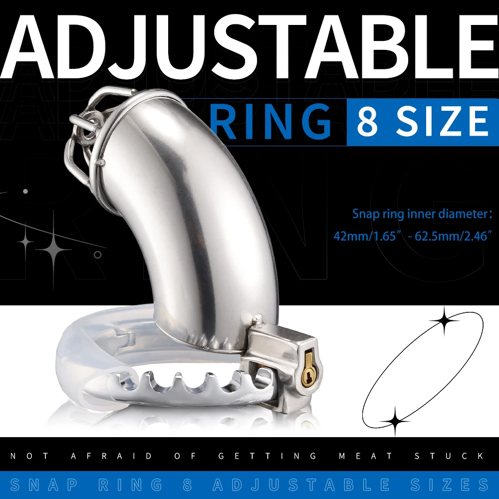 Adjustable Half Open Chastity Cage for Men Sex Toys and BDSM Gear Adult SM Usage Juguetes Sexuales Bondage Gear
