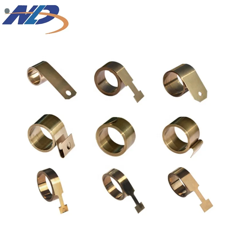 NLD Custom Retractable Cable Reel Flat Coil Recoil Rewind Spiral Torsion Power Spring For Dog Leash