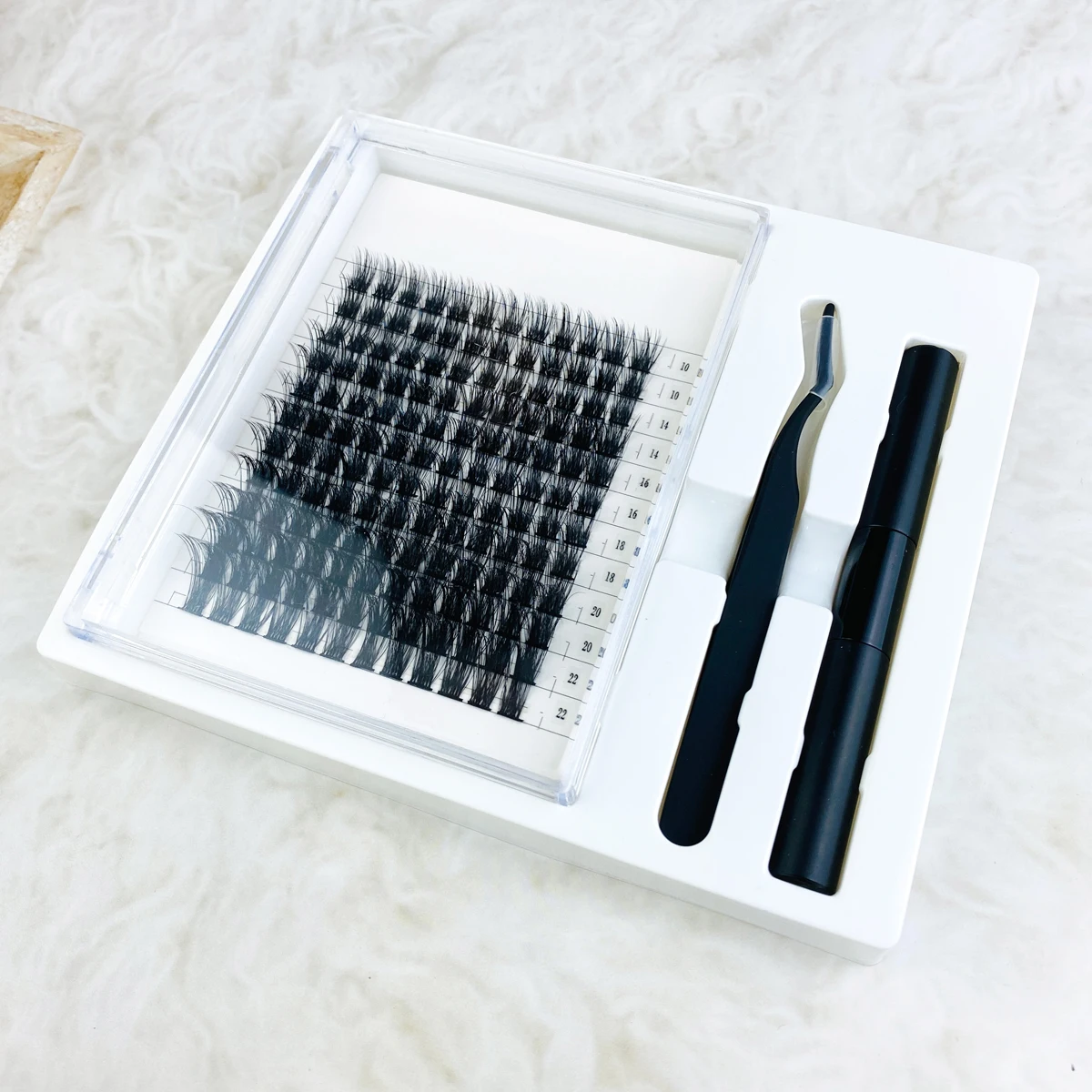 Factory Wholesale New style DIY Eyelash Extention KIt Lash Clusters Private Label Segment Eyelashes